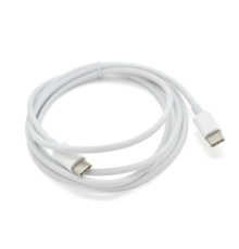 Кабель VEGGIEG TC-406, Type-C(Male) to Type-C(Male) PD cable , White, длина 1,5м, Box