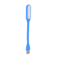 Ліхтарик гнучкий LED USB, Blue, OEM