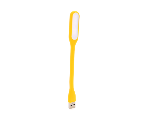 Ліхтарик гнучкий LED USB, Yellow, OEM Ліхтарик гнучкий LED USB, Yellow, OEM