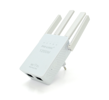 Підсилювач WiFi сигналу з 4-ма антенами LV-WR02EQ, живлення 220V, 300Mbps, IEEE 802.11b/g/n, 2.4-2.4835GHz, BOX