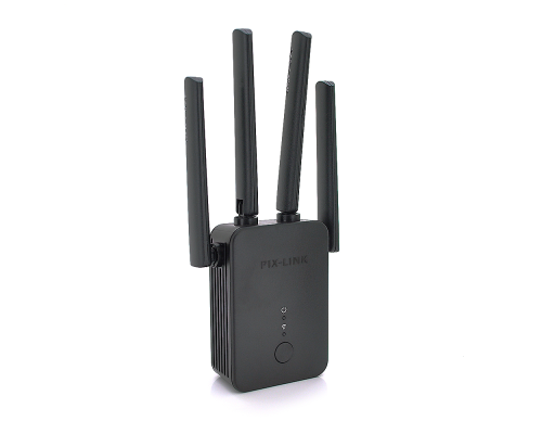 Підсилювач WiFi сигналу з 4-ма вбудованими антенами LV-WR42Q, живлення 220V, 300Mbps, IEEE 802.11b/g/n, 2.4-2.4835GHz, BOX