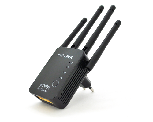 Підсилювач WiFi сигналу з 4-ма вбудованими антенами LV-WR16, живлення 220V, 300Mbps, IEEE 802.11b/g/n, 2.4-2.4835GHz, BOX