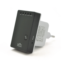 Підсилювач WiFi сигналу з вбудованою антеною LV-WR02, живлення 220V, 300Mbps, IEEE 802.11b / g / n, 2.4GHz, BOX