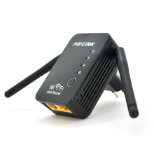 Підсилювач WiFi сигналу з 2-ма вбудованими антенами LV-WR17, живлення 220V, 300Mbps, IEEE 802.11b / g / n, 2.4-2.4835GHz, BOX