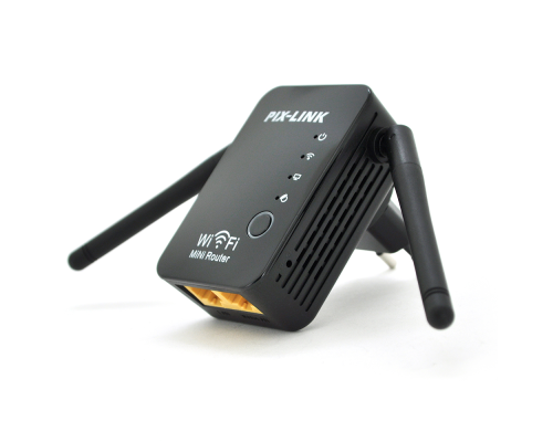 Підсилювач WiFi сигналу з 2-ма вбудованими антенами LV-WR17, живлення 220V, 300Mbps, IEEE 802.11b / g / n, 2.4-2.4835GHz, BOX