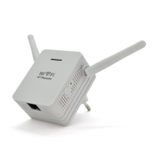 Підсилювач WiFi сигналу з 2-ма вбудованими антенами LV-WR06, живлення 220V, 300Mbps, IEEE 802.11b / g / n, 2.4GHz, BOX