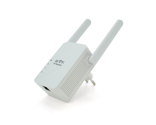 Підсилювач WiFi сигналу з 2-ма антенами LV-WR13, живлення 220V, 300Mbps, IEEE 802.11b/g/n, 2.4-2.4835GHz, BOX