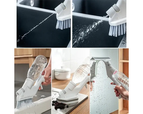УЦЕНКА! Щётка для уборки 4в1 с распылителем Water Spray (Нет упаковки, в комплекте только две насадки 2419) УЦЕНКА! Щётка для уборки 4в1 с распылителем Water Spray (Нет упаковки, в комплекте только две насадки 2419)