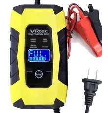 ОЧЕНКА! Зарядний пристрій для акумулятора 12 V 6 A VRtec/Заряджання для акб/ (Дефект екрана 2696)