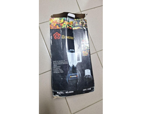 ОЧЕНКА! Блендер стаціонарний + кофемолка DOMOTEC MS-9099 1500 Вт (Плохе паковання 2568) ОЧЕНКА! Блендер стаціонарний + кофемолка DOMOTEC MS-9099 1500 Вт (Плохе паковання 2568)