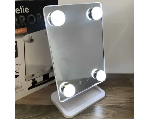 ОЧЕНКА! Компактне дзеркало з підсвіткою для макіяжу Mirror 360 (Плохе паковання, не горить одна лампа 2700) ОЧЕНКА! Компактне дзеркало з підсвіткою для макіяжу Mirror 360 (Плохе паковання, не горить одна лампа 2700)