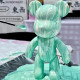 УЦЕНКА! Флюидный медвежонок fluid bear bearbrick, 23 см, с красками BLUE (Плохая упаковка 2355)