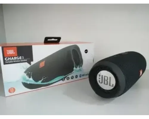 ОЧЕНКА! Портативна блютуз-колонка Charg 3 колонка з USB, SD, FM ЧОРНА (Плохе паковання 2682)
