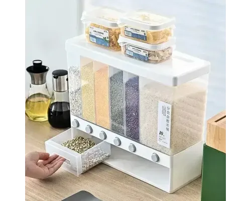 УЦЕНКА! ОРГАНАЙЗЕР для сыпучих продуктов Assorted Grain Диспенсер (Трещина на корпусе 2862)