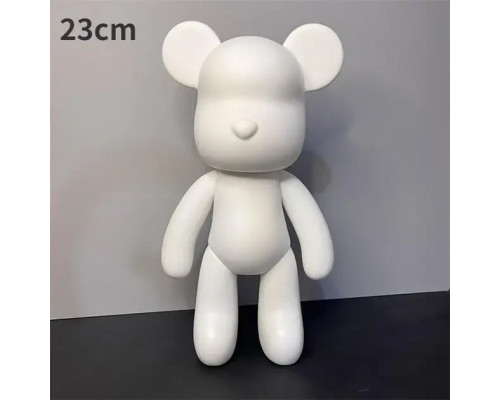 УЦЕНКА! Флюидный медвежонок fluid bear bearbrick, 23 см, с красками BLUE (Плохая упаковка 2355)