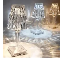 ОЧЕНКА! Декоративний LED світильник нічник Diamond light Діамант (Плохе паковання 2672)
