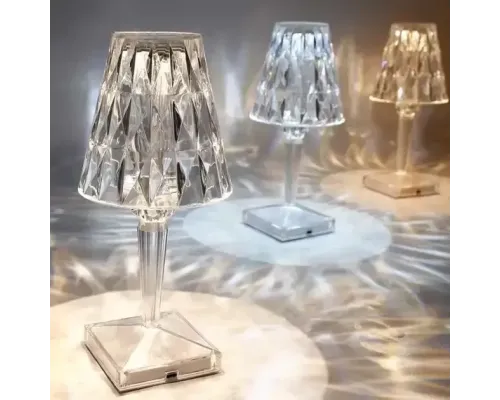 ОЧЕНКА! Декоративний LED світильник нічник Diamond light Діамант (Плохе паковання 2672) ОЧЕНКА! Декоративний LED світильник нічник Diamond light Діамант (Плохе паковання 2672)