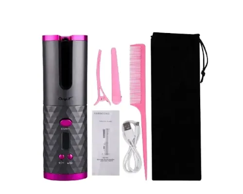 ОЧЕНКА! Бездротовий стайлер для завивання волосся Ramindong Hair curler RD-060 (Плохе паковання 2701)