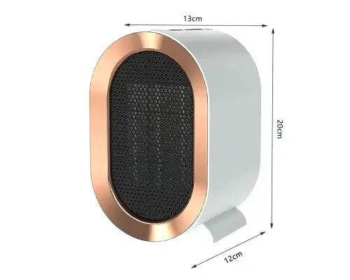 ОЧЕНКА! Настільний міні нагрівач AIR HEATER 1200W, електричний, від мережі 220 В (Трення на корпусі 2934) ОЧЕНКА! Настільний міні нагрівач AIR HEATER 1200W, електричний, від мережі 220 В (Трення на корпусі 2934)