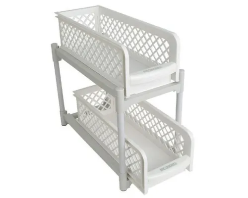 ОЧЕНКА! Органайзер Portable 2 Tier Basket Drawers (Плохе паковання 2863) ОЧЕНКА! Органайзер Portable 2 Tier Basket Drawers (Плохе паковання 2863)