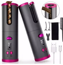 ОЧЕНКА! Бездротовий стайлер для завивання волосся Ramindong Hair curler RD-060 (Плохе паковання 2701)
