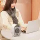 ОЧЕНКА! Настільний міні нагрівач AIR HEATER 1200W, електричний, від мережі 220 В (Трення на корпусі 2934)