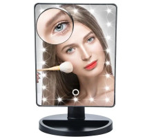 ОЧЕНКА! Дзеркало настільне з підсвіткою LED — бренд Large Led Mirror (Триця на дзеркалі 2592)