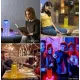 ОЧЕНКА! Настільна акумуляторна лампа з пультом 22 см нічник Троянда RGB Crystal Rose. (Плохе паковання 2867)