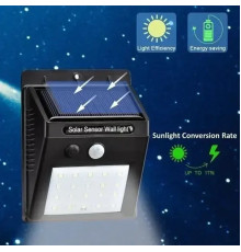 ОЧЕНКА! Світлодіодний світильник Solar Sensor JY-6009 з датчиком світла на сонячній (Плохе паковання 2128)