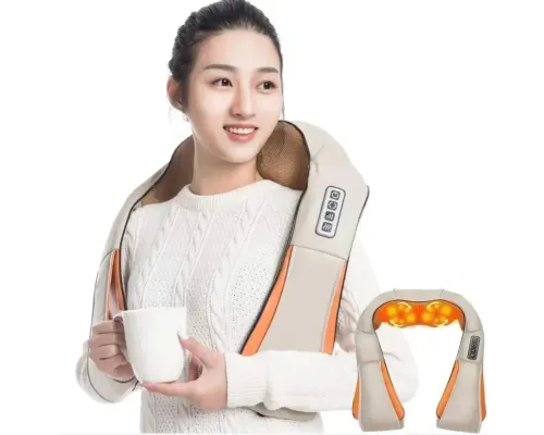 УЦЕНКА! Роликовый массажер для спины и шеи Massager of Neck Kneading (Плохая упаковка 2859) УЦЕНКА! Роликовый массажер для спины и шеи Massager of Neck Kneading (Плохая упаковка 2859)