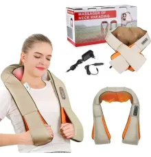 УЦЕНКА! Роликовый массажер для спины и шеи Massager of Neck Kneading (Плохая упаковка 2859)