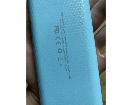 ОЧЕНКА! Повербанк 10000 mah Battery Pack Portable, Зовнішній акумулятор (Плохе паковання 2684)