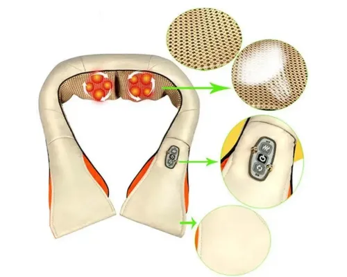 УЦЕНКА! Роликовый массажер для спины и шеи Massager of Neck Kneading (Плохая упаковка 2859) УЦЕНКА! Роликовый массажер для спины и шеи Massager of Neck Kneading (Плохая упаковка 2859)