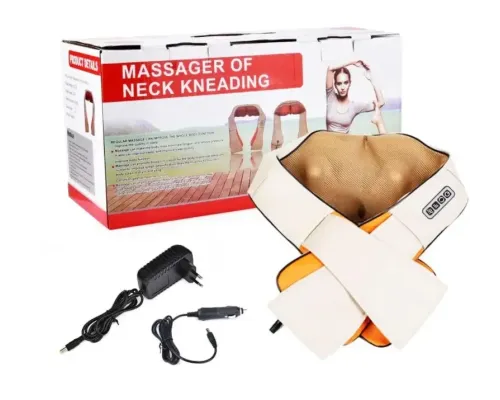 УЦЕНКА! Роликовый массажер для спины и шеи Massager of Neck Kneading (Плохая упаковка 2859) УЦЕНКА! Роликовый массажер для спины и шеи Massager of Neck Kneading (Плохая упаковка 2859)