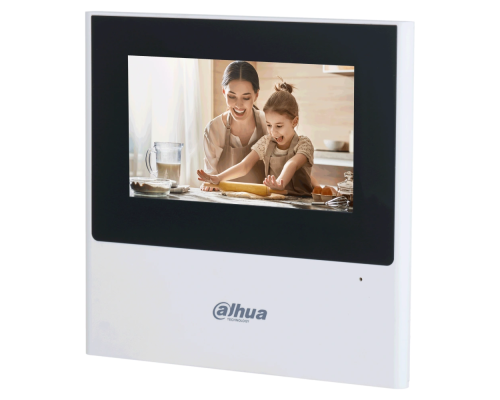 4,3" IP відеодомофон з Wi-Fi Dahua DHI-VTH2611L-WP