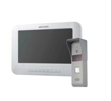 Комплект домофон + виклична панель Hikvision DS-KIS203T