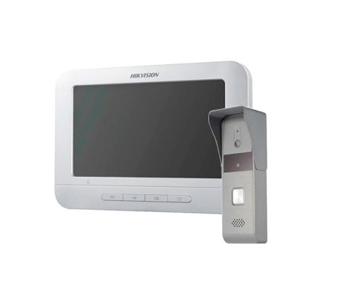 Комплект домофон + виклична панель Hikvision DS-KIS203T