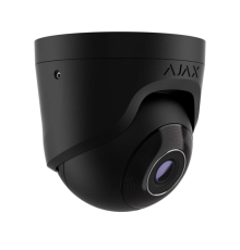 5 Mp дротова охоронна IP-камера Ajax TurretCam (5 Mp/4 mm) Black