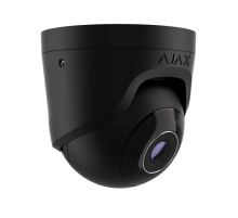8 Mp дротова охоронна IP-камера Ajax TurretCam (8 Mp/2.8 mm) Black