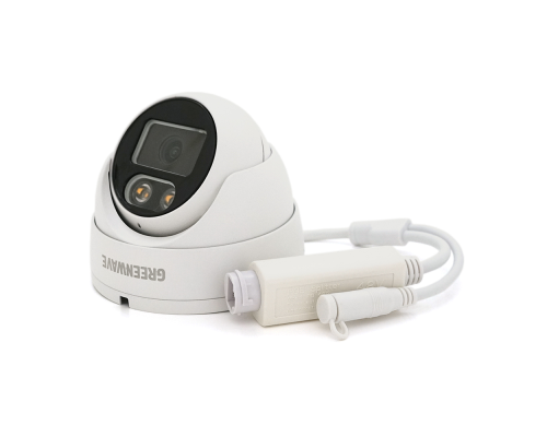 5MП Купольна вулична/внутр камера з мікрофоном GW IPC51D4MP30 2.8mm POE LED Підсвічування 5MП Купольна вулична/внутр камера з мікрофоном GW IPC51D4MP30 2.8mm POE LED Підсвічування