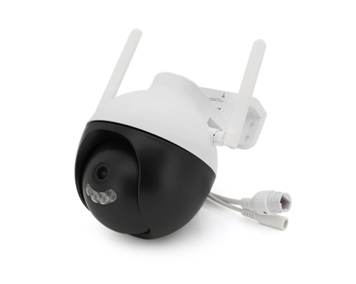 3Мп Wi-Fi відеокамера вулична з SD/картою YOSO YO-IPC46D3MP20 PTZ 2.8mm V380 3Мп Wi-Fi відеокамера вулична з SD/картою YOSO YO-IPC46D3MP20 PTZ 2.8mm V380