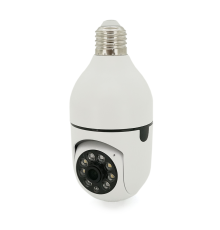 4Мп Wi-Fi відеокамера вулична-внутрішня SD/картка PiPo PP-IPC30D2MP15 PTZ 2.8mm під цоколь Е27 ICSee
