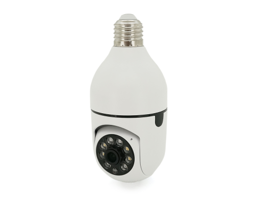 4Мп Wi-Fi відеокамера вулична-внутрішня SD/картка PiPo PP-IPC30D2MP15 PTZ 2.8mm під цоколь Е27 ICSee 4Мп Wi-Fi відеокамера вулична-внутрішня SD/картка PiPo PP-IPC30D2MP15 PTZ 2.8mm під цоколь Е27 ICSee
