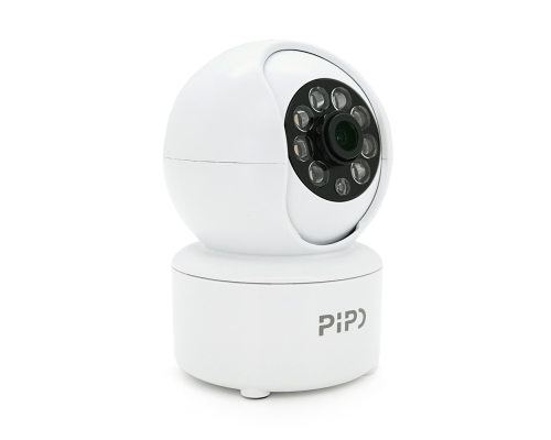 2 Мп Wi-Fi внутрішня відеокамера SD/карта PiPo PP-IPC20D2MP10 PTZ 2.8mm icsee
