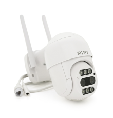 4+4Мп Wi-Fi відеокамера з двома об'єктивами вулична SD/картка PiPo PP-IPC33D4MP20 PTZ 2.8mm ICSee