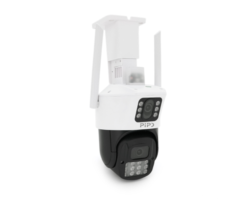 4+4Мп Wi-Fi/LAN відеокамера з двома об'єктивами вулична SD/картка PP-IPC34D4MP20 PTZ 2.8mm ICSee 4+4Мп Wi-Fi/LAN відеокамера з двома об'єктивами вулична SD/картка PP-IPC34D4MP20 PTZ 2.8mm ICSee