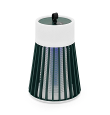 Лампа-знищувач комарів YG-002, вбудований акумулятор 800mAh, USB кабель, Green, Box