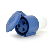 Розетка накладна SF-223, 3 полюси, 2Р + E, 32А, 380V, IP44