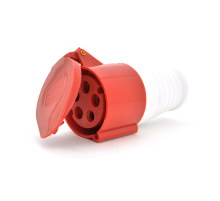 Розетка накладна SF-225, 5 полюсів, 3Р + N + E, 32А, 380V, IP44