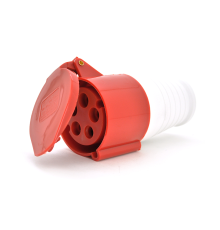 Розетка накладна SF-225, 5 полюсів, 3Р + N + E, 32А, 380V, IP44